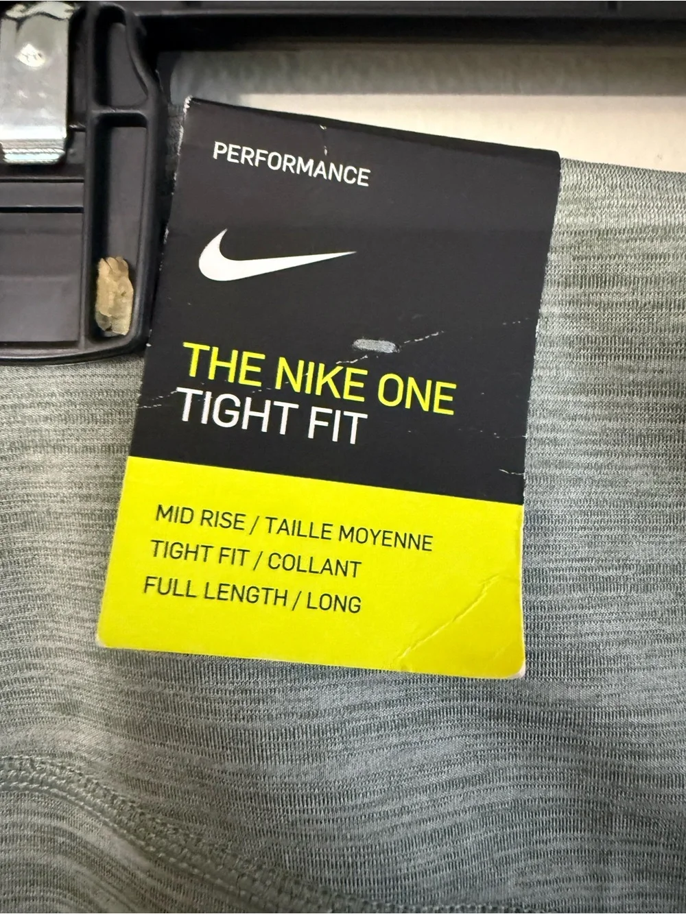 Nike Sage Green Seamless Workout Leggings